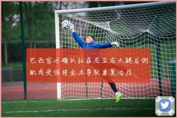 巴西官方确认拉菲尼亚右大腿后侧肌肉受伤将全力争取康复治疗